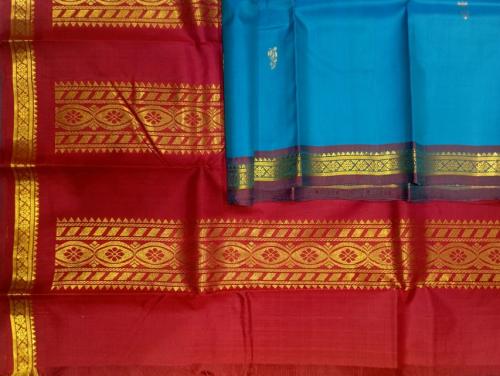 SALEM SILK SAREE WITH BLOUSE